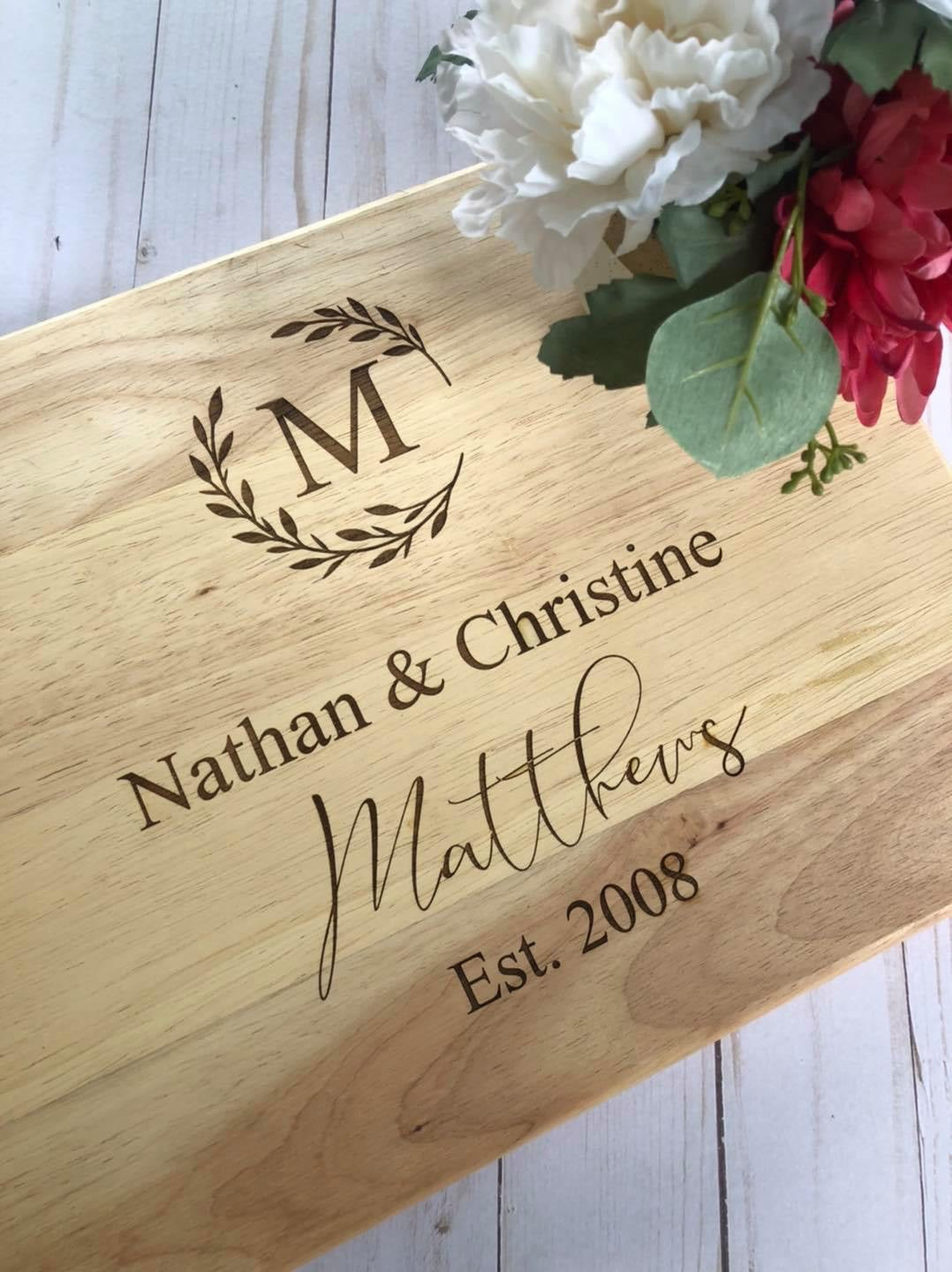 Personalized Cutting board