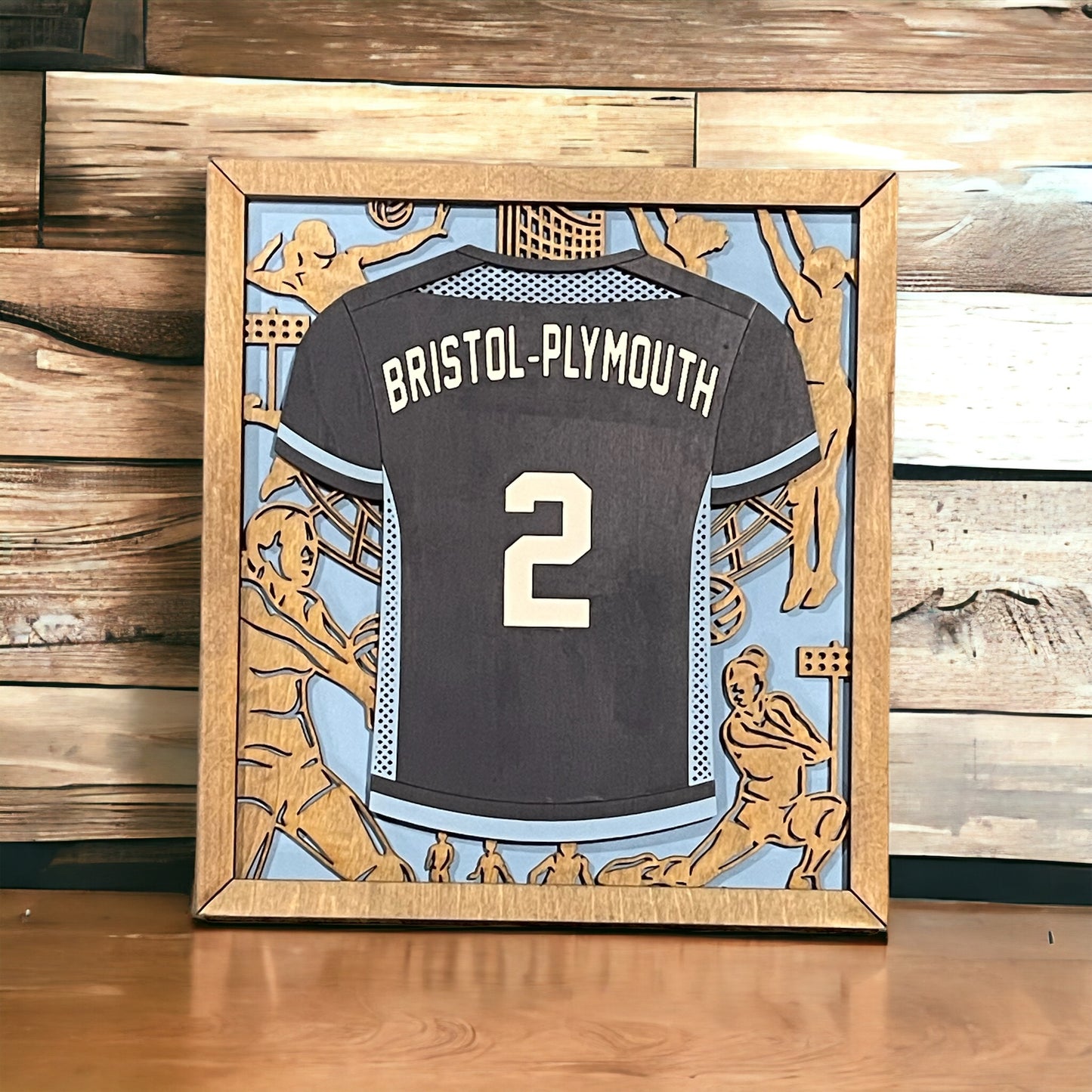 Volleyball Jersey Plaque