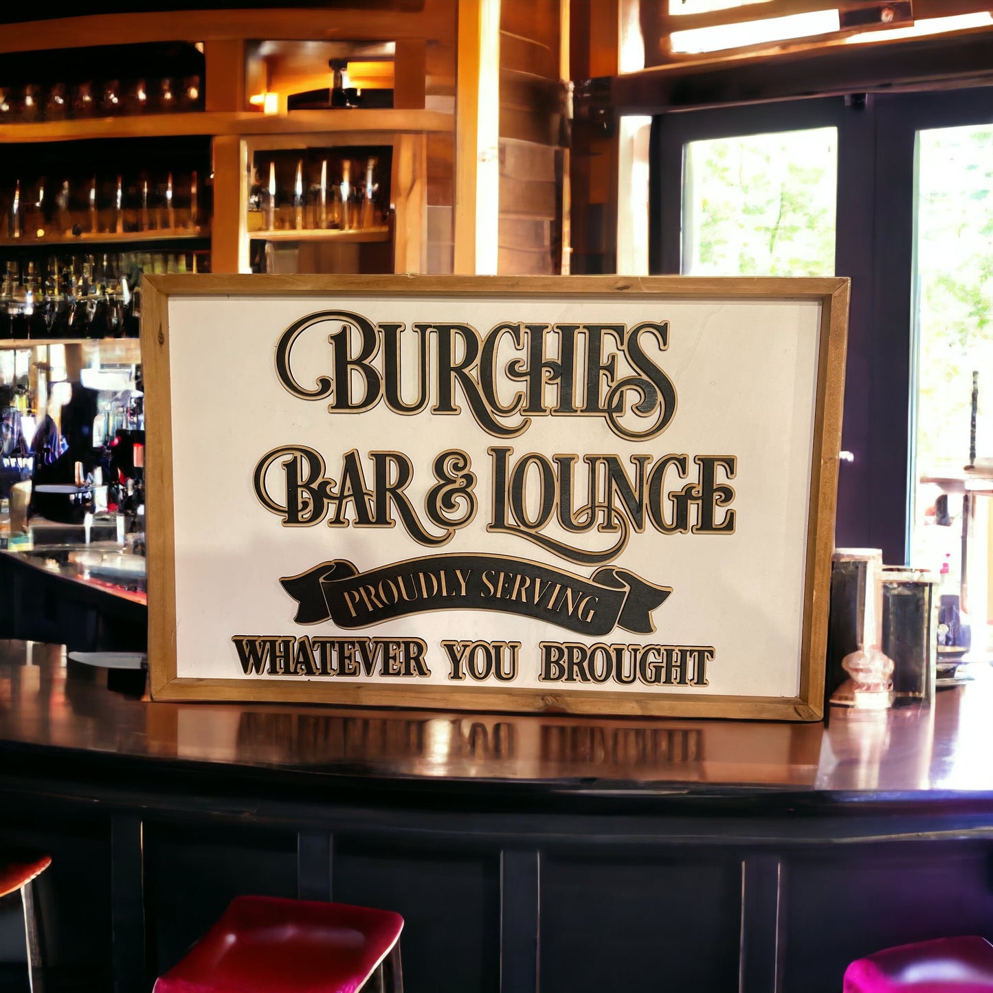 Bar & Lounge Sign