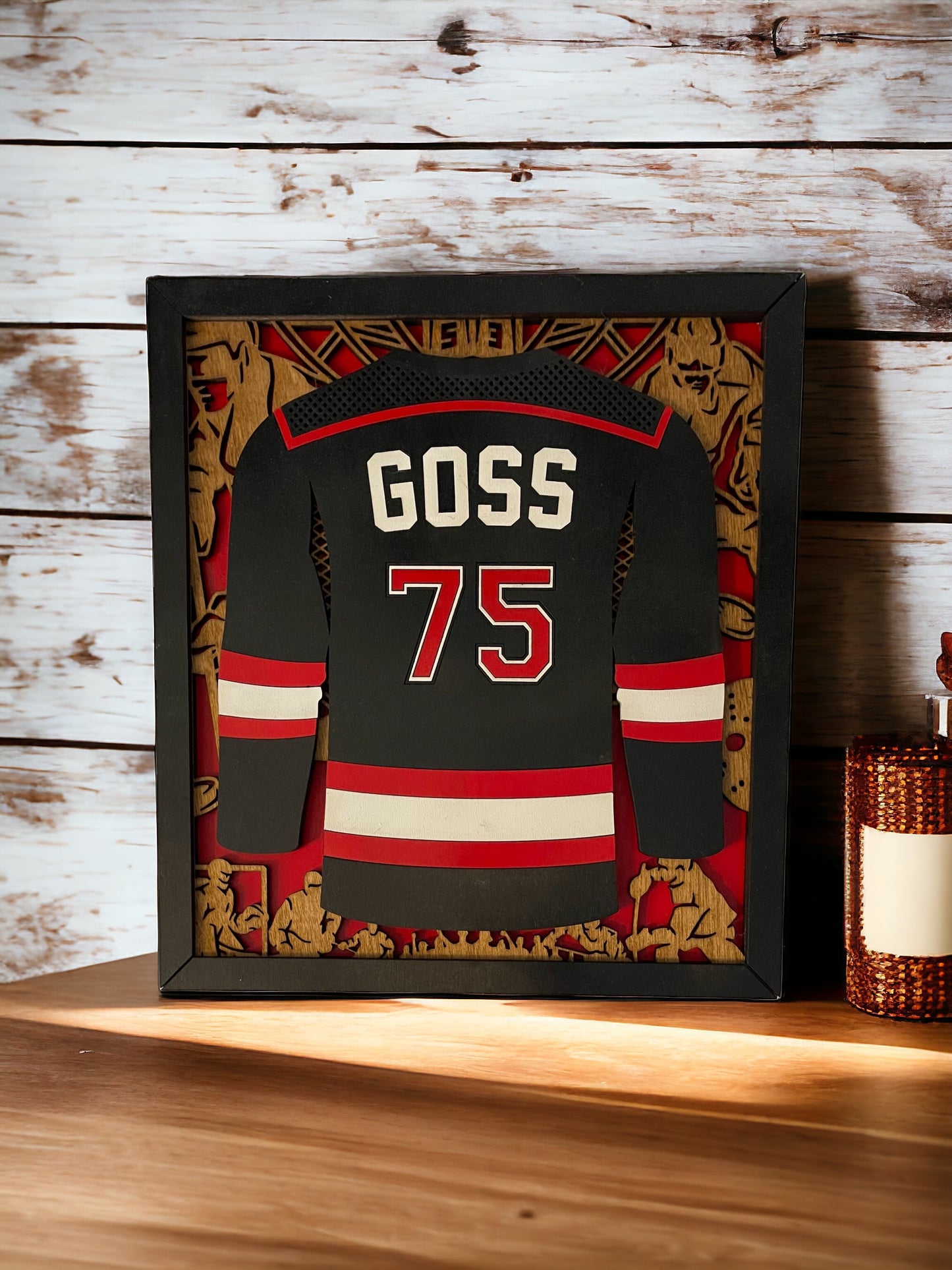 Hockey Jersey Plaque